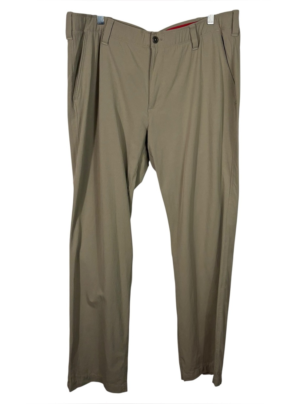 Under Armour Matchplay Khaki Loose Fit Khaki Golf Pants 1289878 40x32 Athletic